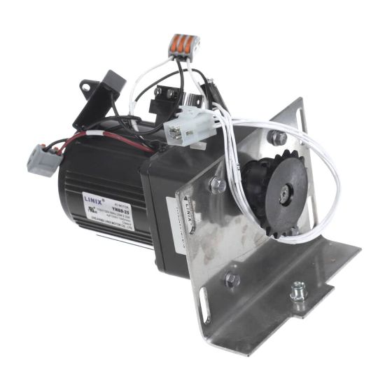 Picture of Baxter               Assy, Rotation Motor W/bracket & Sprocke Part# 01-1M7318-00001