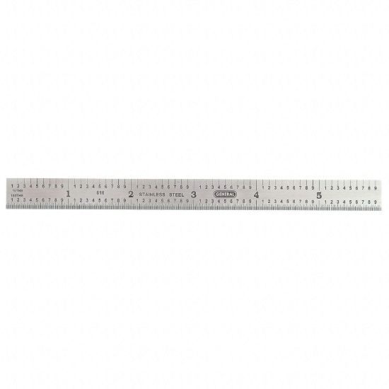 Picture of General Tools 6' Flex 5R Precisionss Rule Part# - 616