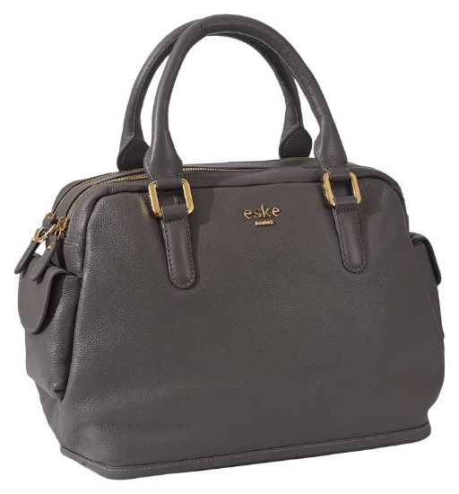 Picture of eské Brunonia- Genuine Leather Handbag - Spacious Compartments - Work and Travel Bag - Durable - Water Resistant - Adjustable Strap - For Women