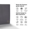 Picture of HAMMONDS FLYCATCHER Premium Leather Passport Holder for Men and Women - Graphite Grey Passport Cover Wallet with 1 Passport Slot, 3 ATM Card Slots, 1 ID Card Slot - Passport Case with RFID Protected