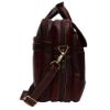 Picture of Hammonds Flycatcher Genuine Leather Brown Expandable Office Messenger Bag