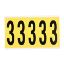 Picture of Brady® B498 N&L Blk/Yel 3460-3 Part# - 34603