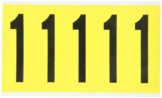 Picture of Brady® B498 N&L Blk/Yel 3460-1 Part# - 34601