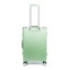 Picture of THE CLOWNFISH Stark Series Luggage Polycarbonate Hard Case Suitcase Eight Wheel Trolley Bag with Double TSA Locks- Pistachio Green (Small Size, 57 cm-22 inch)