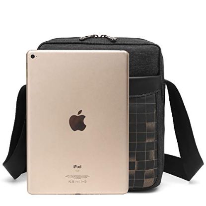 Picture of POSO Asset Unisex Waterproof Nylon 10.6 inch Tablet Bag Messenger Bag (Golden)