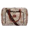 Picture of The Clownfish Oceania 28 litres Tapestry Unisex Business Travel Duffle Bag with 15.6 inch Laptop Sleeve (Beige)