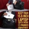 Picture of Trajectory 15.6 Inch Vegan Leather Messenger Laptop Bag For Men In Office For All Laptop Like Apple Macbook With 2 Years Warranty And Spacious Handbag For Men