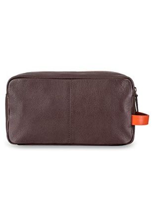 Picture of Mai Soli Pebble Brown Toiletry Bag (MS 047)