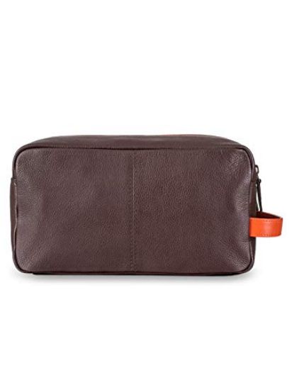 Picture of Mai Soli Pebble Brown Toiletry Bag (MS 047)
