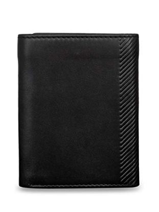Picture of Mai Soli Black Genuine Leather Men's Wallet (MW-3548BL)