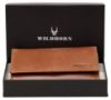 Picture of WildHorn Olivia RFID PROTECTED Genuine Leather Wallet for Women stylish|Purse for Women/Girls (TAN)