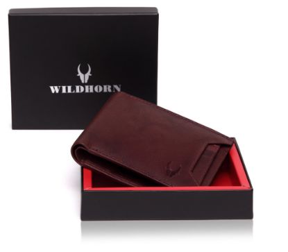 Picture of WILDHORN Brown Men's Wallet (WH1310)