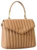 Picture of Eske Quilted Square Satchel For Women, Sand Nappa