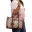 Picture of The Clownfish Lorna Printed Handicraft Fabric & Faux Leather Handbag Sling Bag for Women Office Bag Ladies Shoulder Bag Tote For Women College Girls (Multicolour-Design)