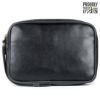 Picture of THE CLOWNFISH Multipurpose Travel Pouch Money Cash Pouch Wrist Handbag Clutch (Black)