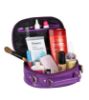 Picture of K London Makeup Organizer/Toiletry Bag/Travel Kit Purple(1904_PRPL)