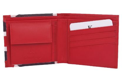 Picture of K London Exclusive Union Jack Men's Wallet (Red,White & Blue) (651_RED)
