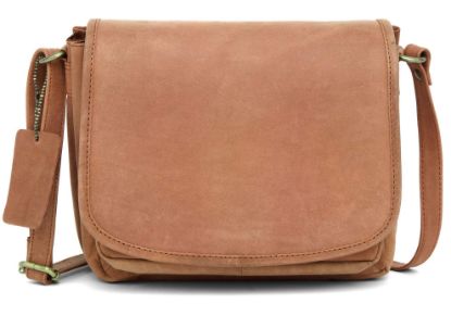 Picture of WildHorn Premium Leather Vintage Fashion Oliva Crossbody Bags with Adjustable Strap for Women (Distressed Tan)
