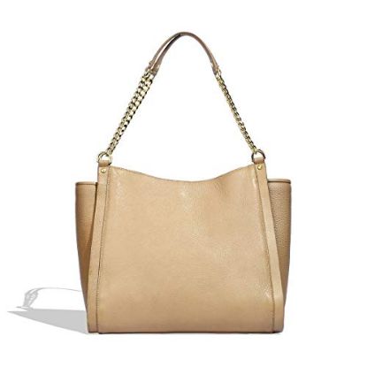 Picture of Eske Paris Nunzia Leather Stylish Handbag Shopper Bag for Women, Stone