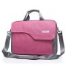 Picture of CoolBELL Fashion Casual 15.6 inch Laptop Bag Single Shoulder Bag Handbag (Pink with Grey)