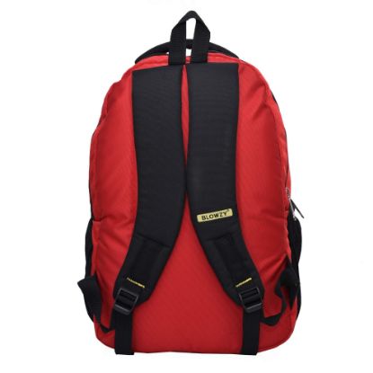 Picture of Blowzy Bags Red Laptop Backpack, College Backpacks, School Bags for Boys, 35L Water Resistant Casual Backpack