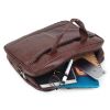 Picture of Bagneeds Pu Leather 15.6 inch Messenger Sling Office Shoulder Travel Organizer Bag For Men & Women (L,32 X W,6cmx H, 42cm (Brown) (Brown)
