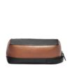 Picture of Eske Paris Travel Makeup Organiser,Cosmetic Pouch,Grooming Kit Storage Pouch Unisex, Black Tan