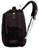 Picture of ZIPLINE Unisex Fashionable Casual Polyester Backpack School Bag Pack Women Men Boys Girls Children Daypack Travel Bag College Bag Book School Sports Bag Weekend Bag (5014 - Blk)