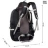 Picture of THE CLOWNFISH Brawn 48 Litres Polyester Unisex Travel Backpack Rucksack for Outdoor Sports Camp Trek (Grey)