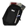 Picture of K London Stylish 10 ltrs Small Compact Spill Proof Tetron Backpack (Black,Grey) (Bkpk_blk_01)