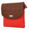Picture of K London Medium Sized Casual Artificial Leather Handbag/Sling Bag for Women & Girls (Red,Brown) (1305_Red)
