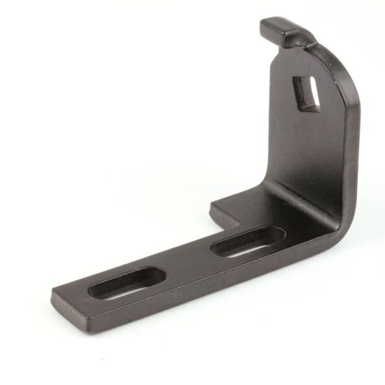 Picture of Beverage Air Hinge Bracket Bot Lh Black Mt/ur Part# 401-219A-02