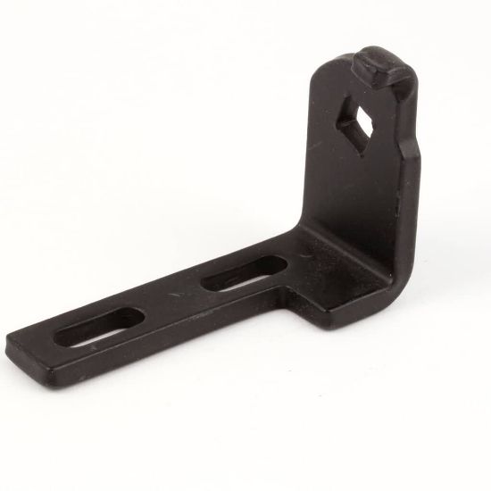 Picture of Beverage Air Hinge Bracket-bot Rh Black Mt Part# 401-220A-02