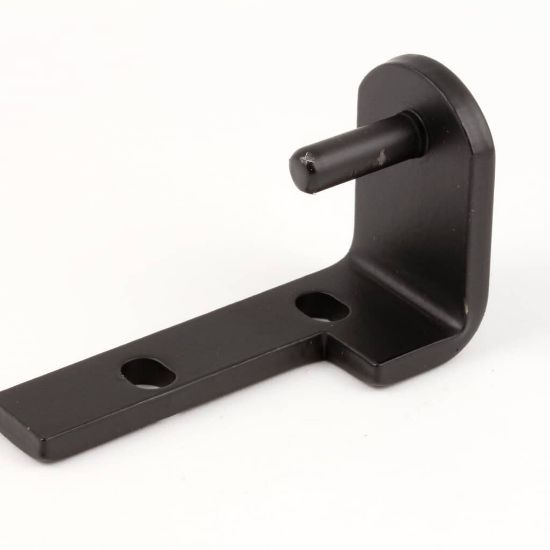 Picture of Beverage Air Hinge Bracket Top Lh Black Mt/ur Part# 401-247A-02