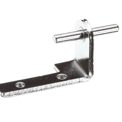 Picture of Beverage Air Hinge Bracket Ctr Lh Chrome Mt/ri Part# 401-229A-01