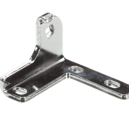 Picture of Beverage Air Hinge Bracket- Bot Lh Chrome Lvr Part# 401-842D-03