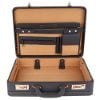 Picture of Hammonds Flycatcher Genuine Leather Briefcase with Combination Lock|Graphite Grey|BRF706_Gry