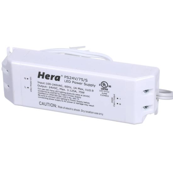 Picture of Beverage Air Power Supply, Stick-led, 75W Hera W/amp Part# 503-296D-02