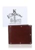 Picture of K London Birmingham Brown Card Coin Pocket Men's Wallet (6001_Brown)