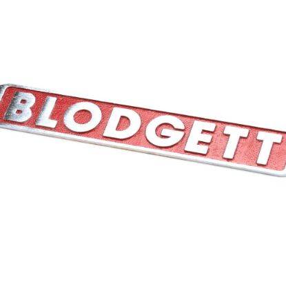 Picture of Blodgett 10 Nameplate Part# 16470