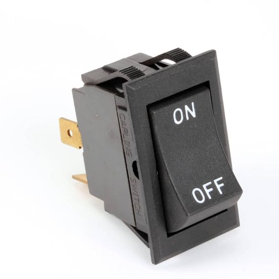 Picture of Blodgett Rocker Dpst Switch Matt Black Part# 30464