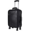 Picture of HAMMONDS FLYCATCHER Genuine Leather Black Check_in Premium Travel Trolley Bag (TRL_904_BLK)