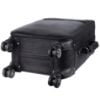 Picture of HAMMONDS FLYCATCHER Genuine Leather Black Check_in Premium Travel Trolley Bag (TRL_904_BLK)