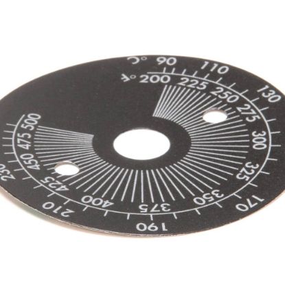 Picture of Blodgett Decal Thermostat Round Part# 38987