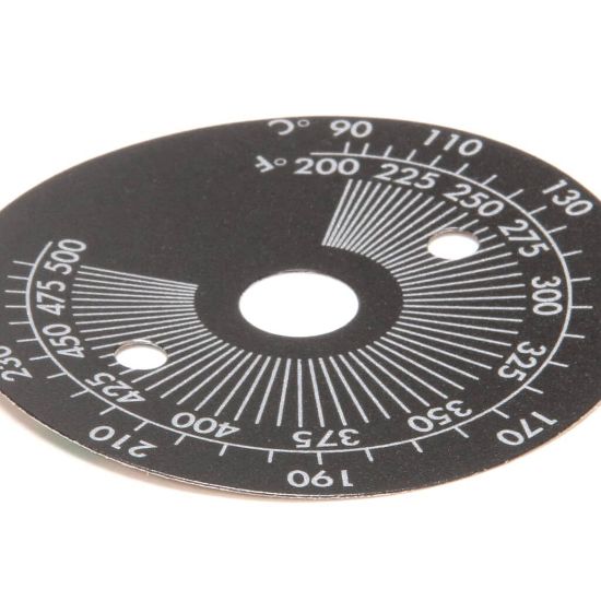 Picture of Blodgett Decal Thermostat Round Part# 38987