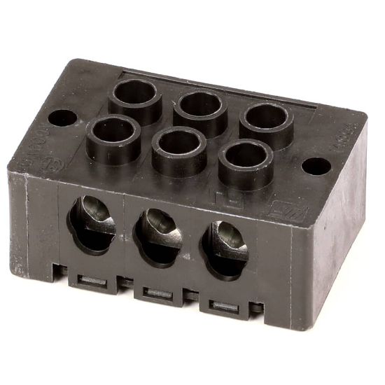 Picture of Blodgett Block,terminal 90A 3 Pole Part# 5281