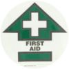 Picture of Brady® 17 In B534Fs Gn/Wt/Bk First Aid W/Arrow Part# - 104486