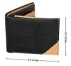 Picture of K London Black & Beige Leather Men's Wallet (1413_blkbeige)