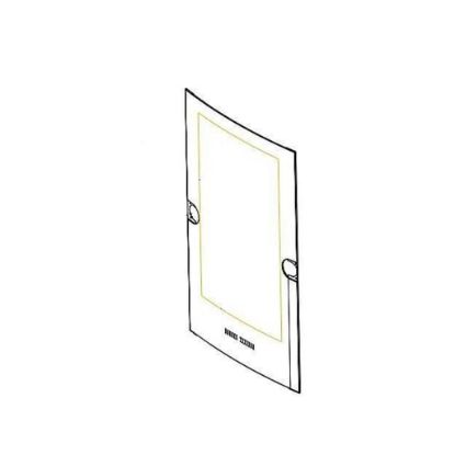 Picture of Blodgett Glass Exterior 62 Curve D Part# 61255
