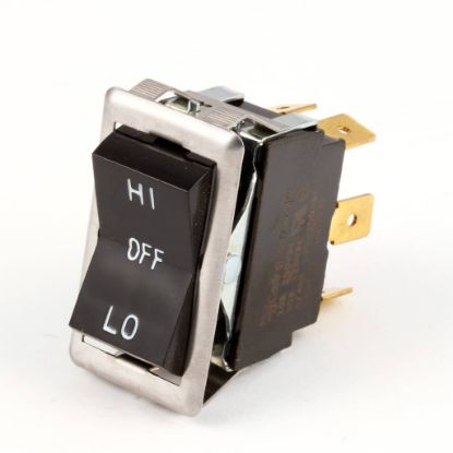 Picture of Blodgett Rocker Switch 7/8 X 1-1/2 Dpdt Ctr-off Part# 6503